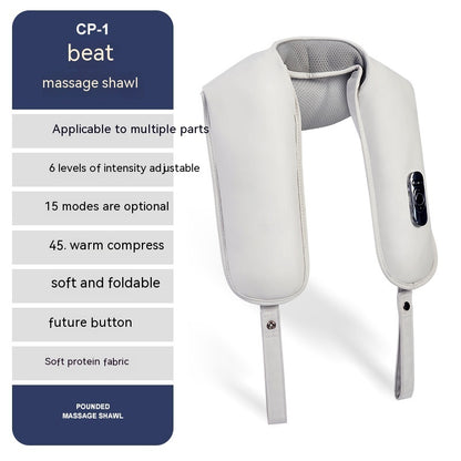 "CHEV Neck & Shoulder Massager - Deep Kneading with Heat Therapy"