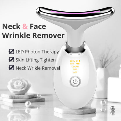 Chev™ EMS Thermal Neck & Face Lifting Massager